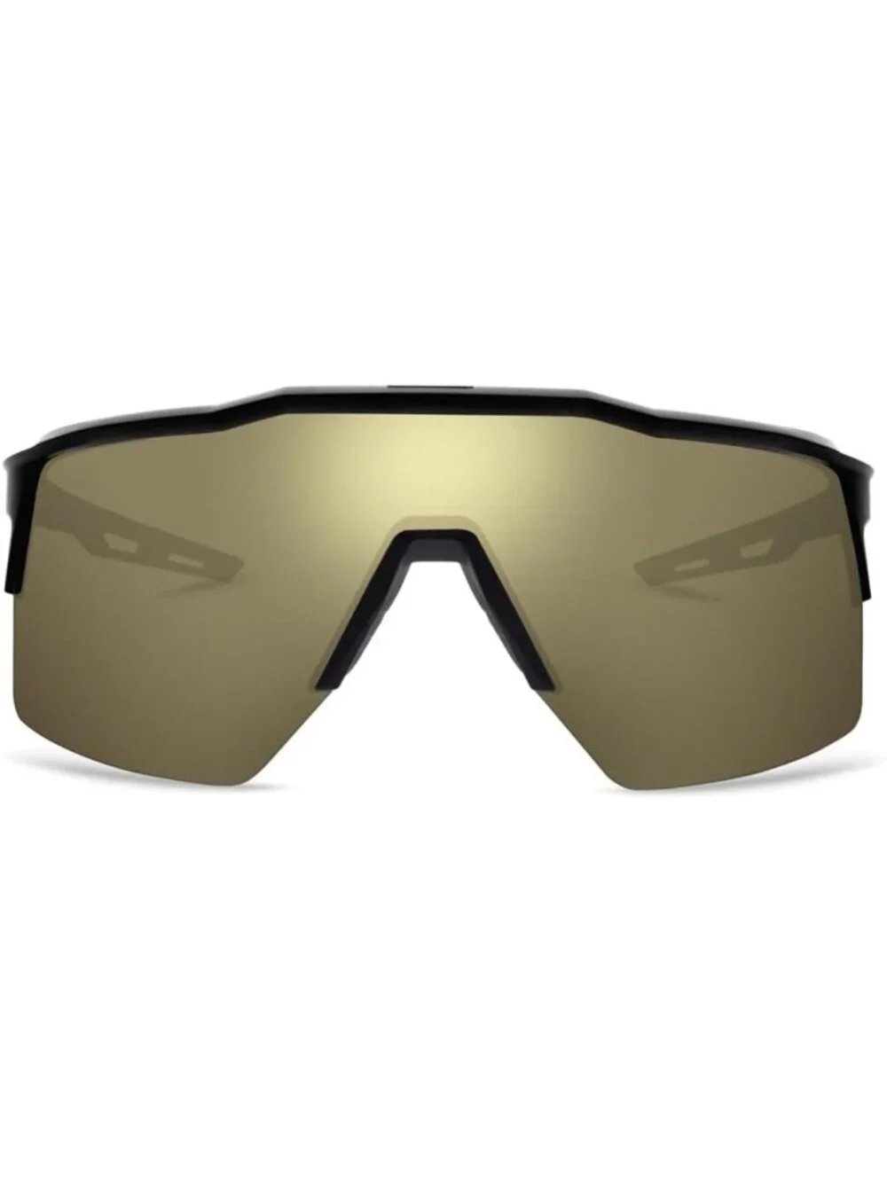 Polarized Mono-Shield Sunglasses - Impact Resistant, ANSI Z87.1 Safety, 100%